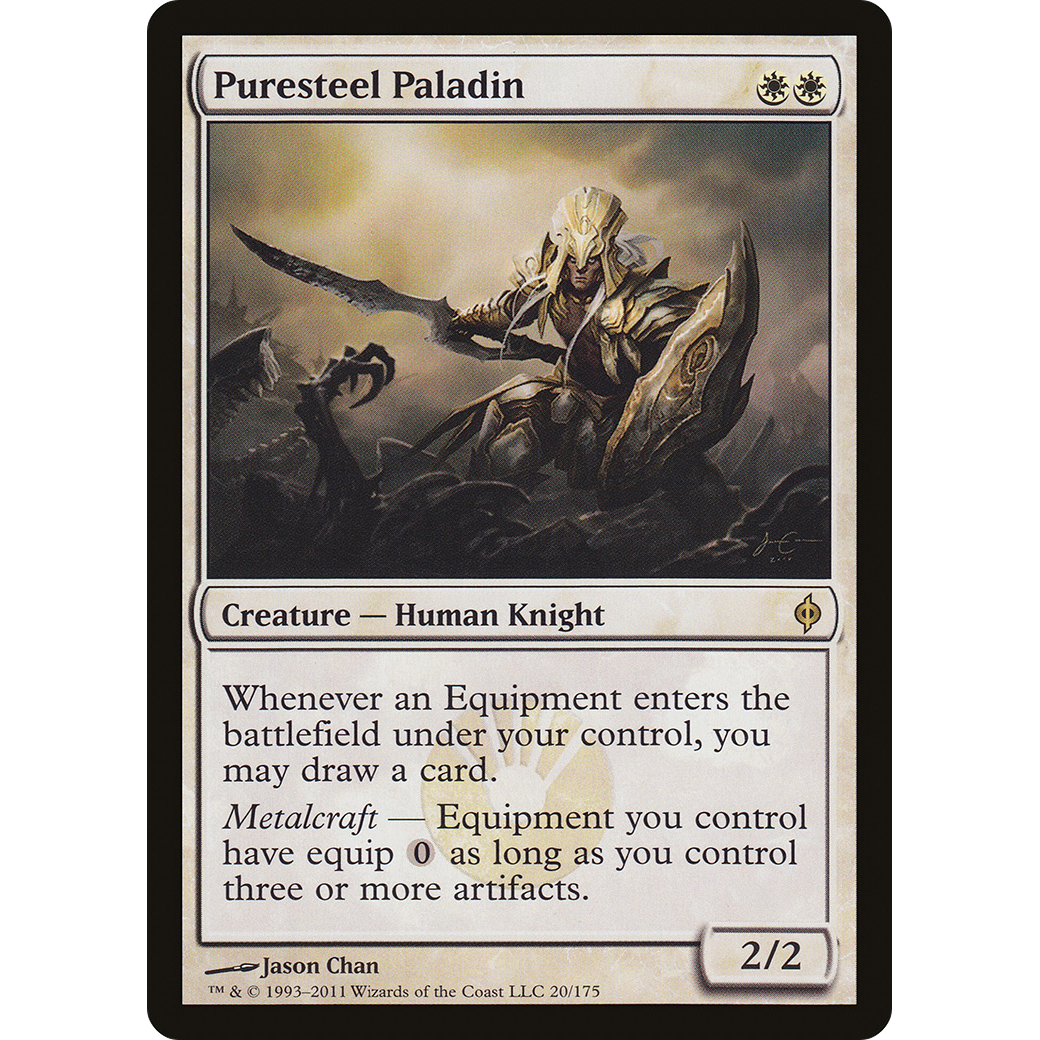 Puresteel Paladin (NPH-020) - New Phyrexia Foil