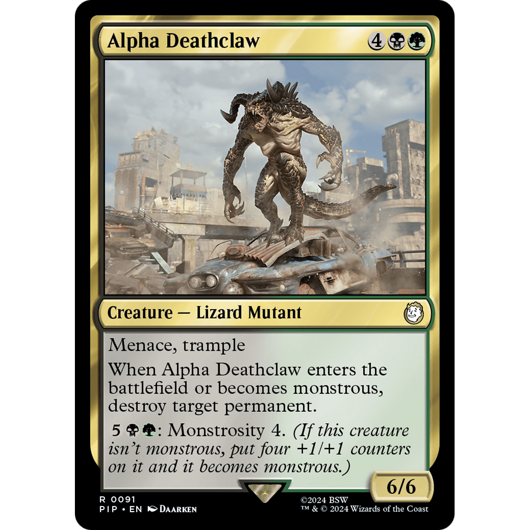 Alpha Deathclaw (PIP-091) - Fallout