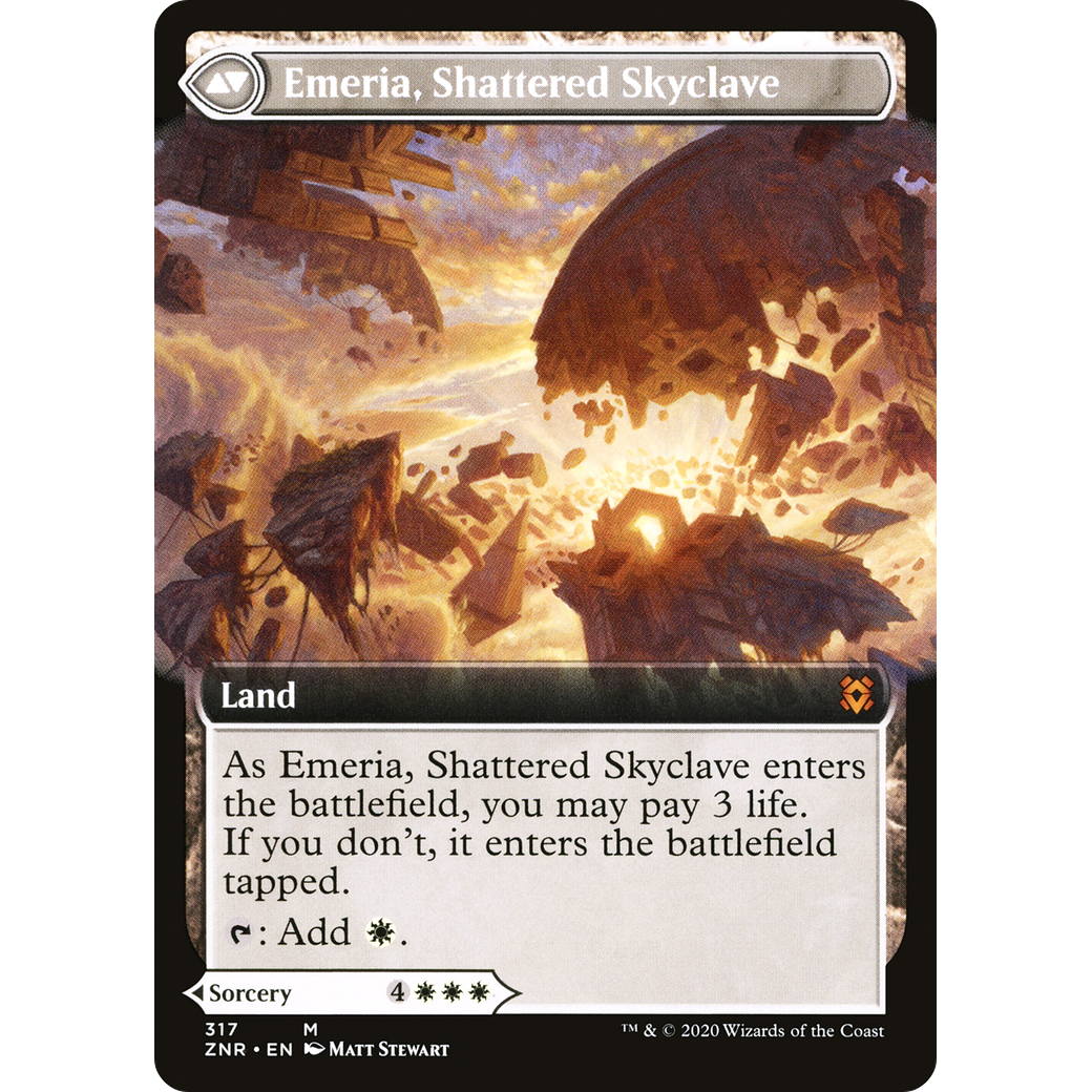 Emeria's Call (Extended Art) (ZNR-317) - Zendikar Rising: (Extended Art) Foil