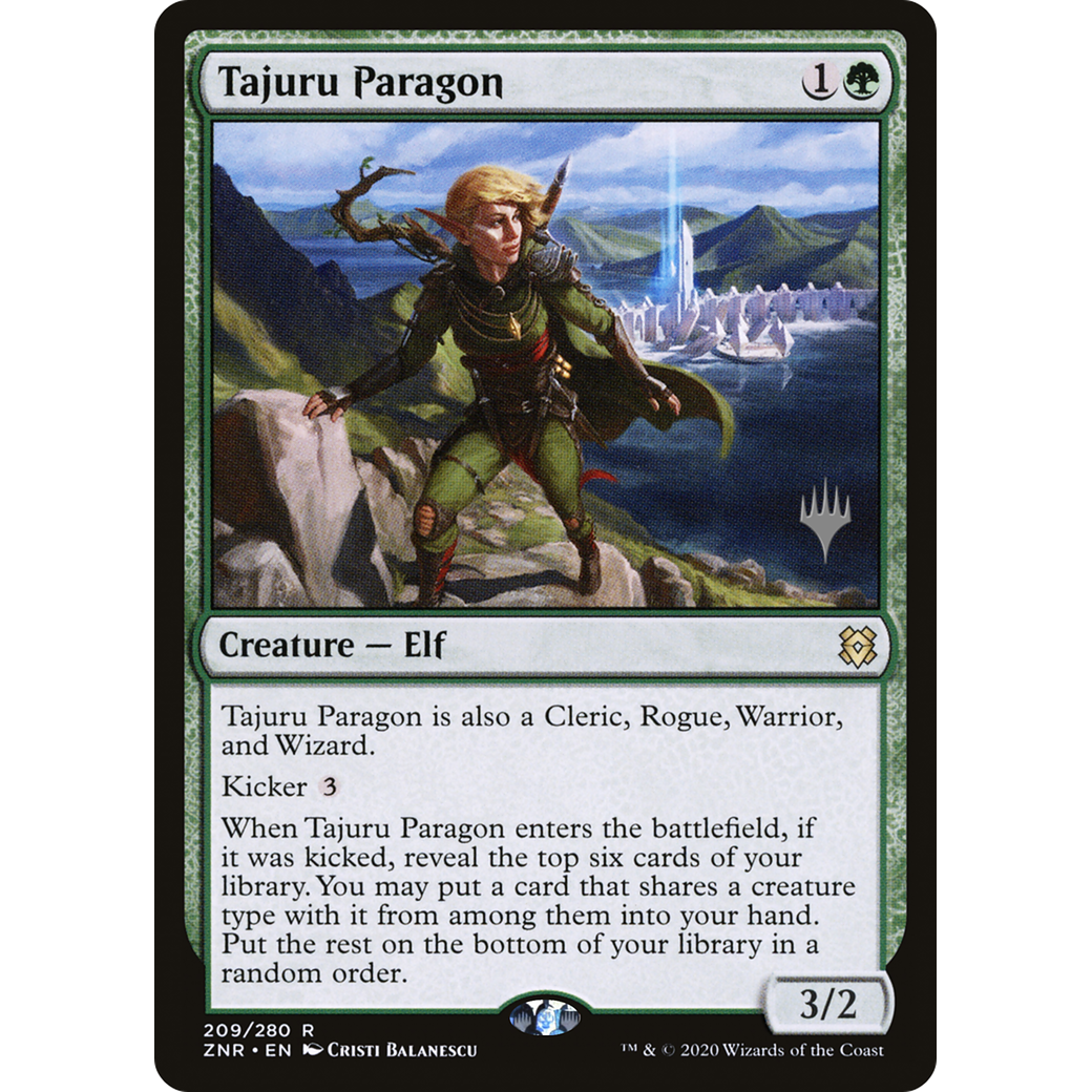 Tajuru Paragon (PPZNR-209) - Zendikar Rising Promos