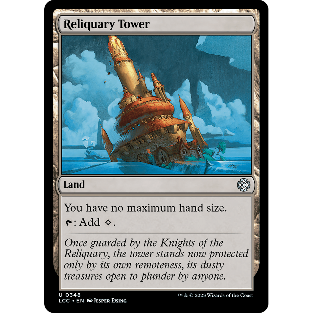 Reliquary Tower (LCC-348) - The Lost Caverns of Ixalan Commander