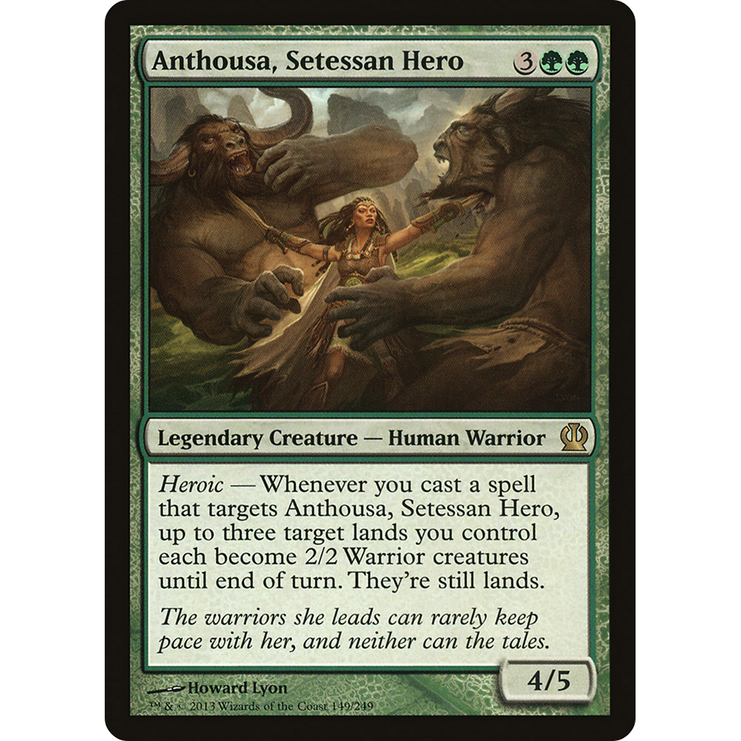 Anthousa, Setessan Hero (THS-149) - Theros Foil