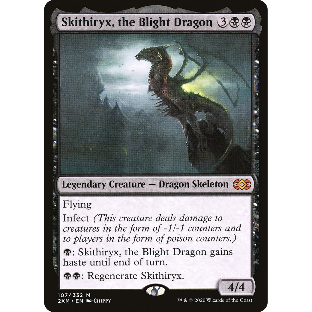 Skithiryx, the Blight Dragon (2XM-107) - Double Masters
