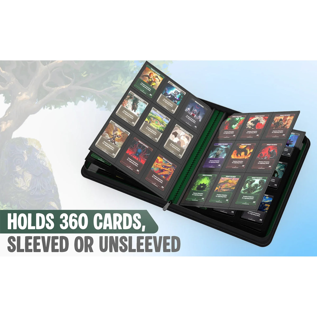 Realm Guard: 360 Card Binder - Halfling Tranquility V2