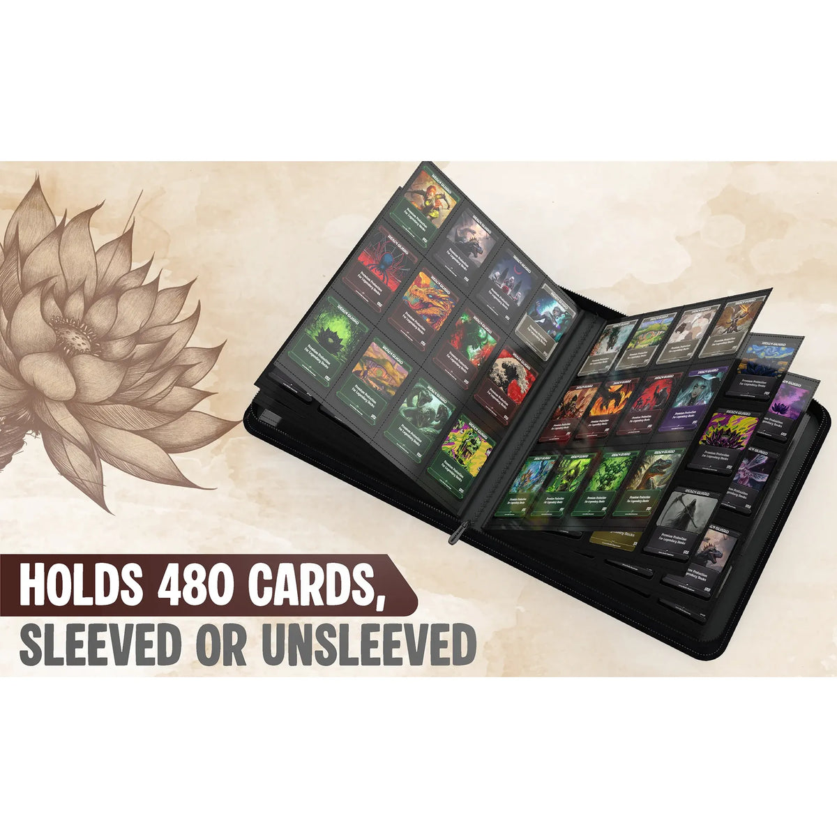 Realm Guard: 480 Card Binder - Field Research Guide