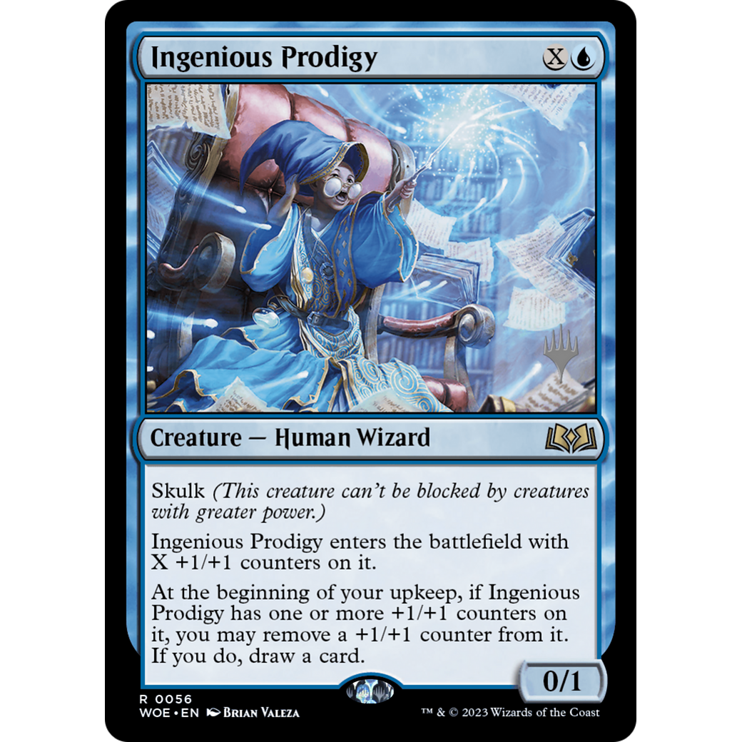 Ingenious Prodigy (PPWOE-56P) - Wilds of Eldraine Promos