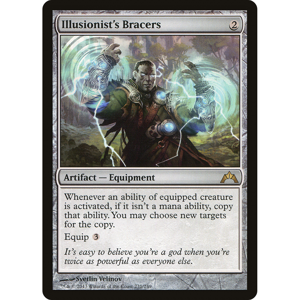 Illusionist's Bracers (GTC-231) - Gatecrash Foil