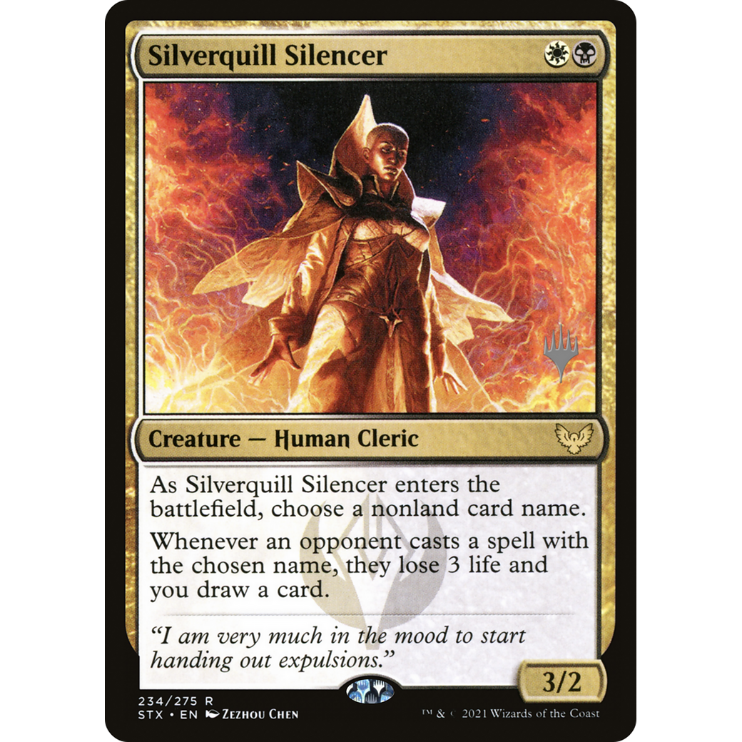 Silverquill Silencer (PPSTX-234) - Strixhaven: School of Mages Promos