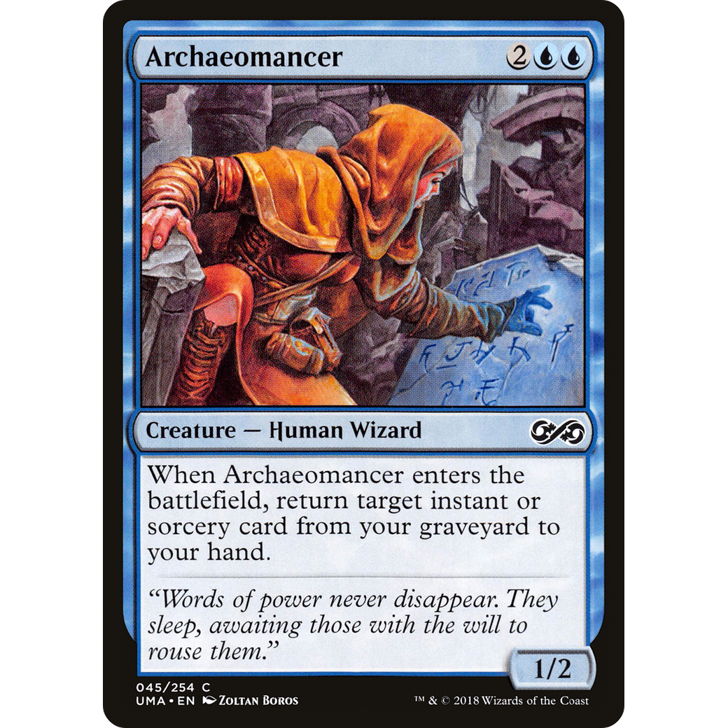 Archaeomancer (UMA-045) - Ultimate Masters Foil