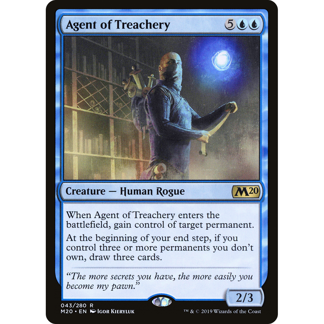 Agent of Treachery (M20-043) - Core Set 2020
