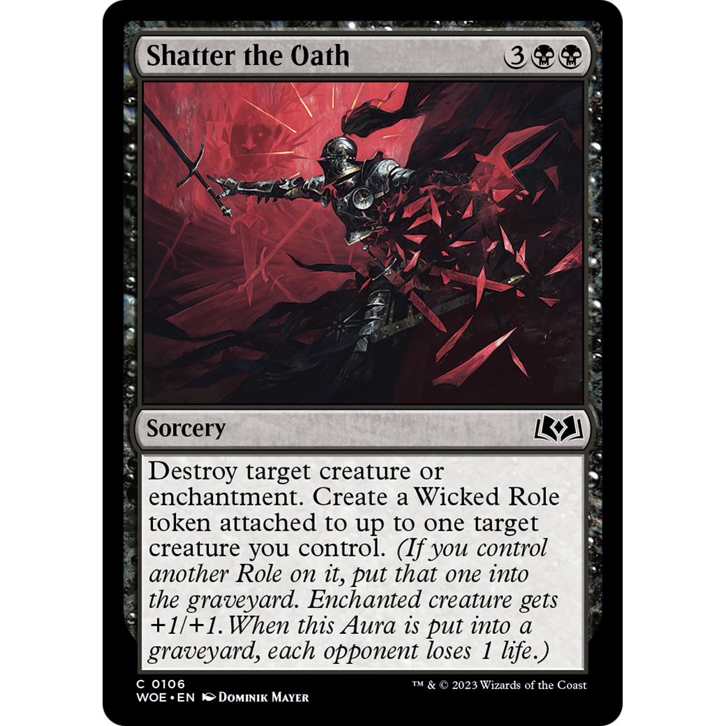 Shatter the Oath (WOE-106) - Wilds of Eldraine