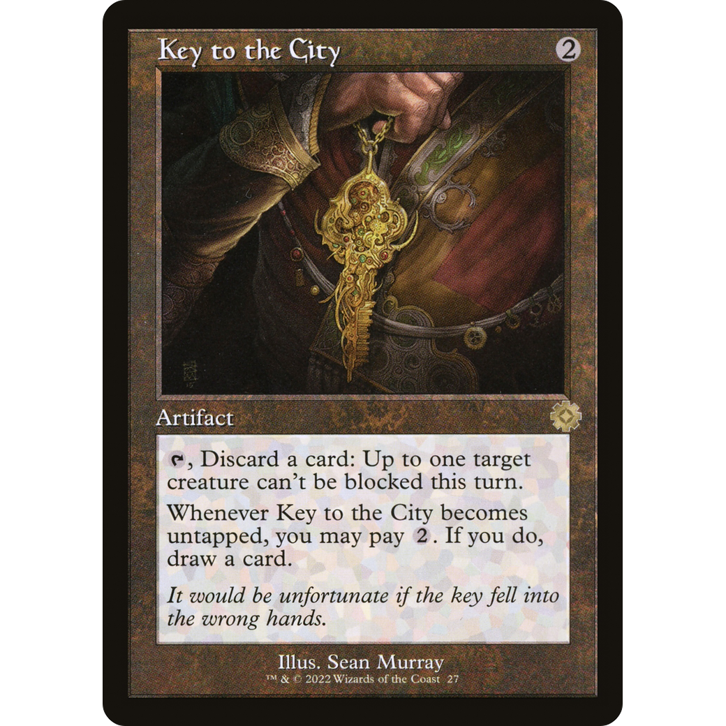 Key to the City (BRR-027) - The Brothers' War Retro Artifacts Foil