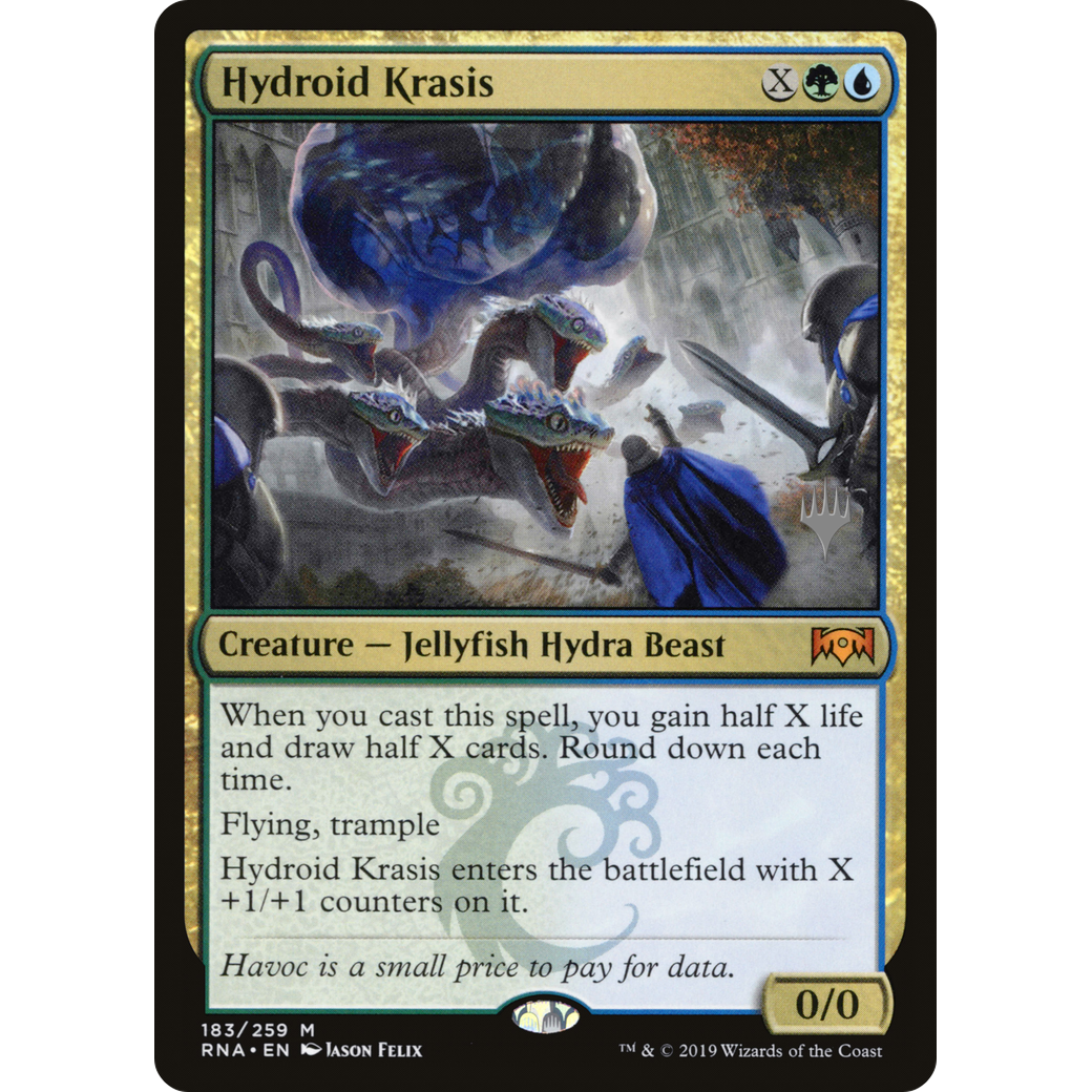 Hydroid Krasis (PPELD-183) - Ravnica Allegiance Promos Foil