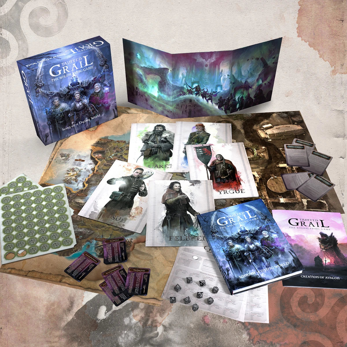 Tainted Grail RPG: Song of a Dying World (Deluxe Bundle)