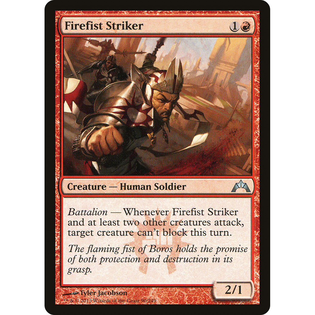 Firefist Striker (GTC-090) - Gatecrash