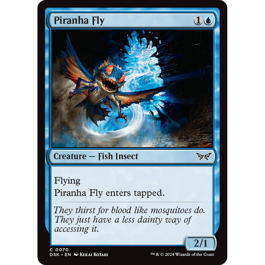 Piranha Fly (DSK-070) - Duskmourn: House of Horror