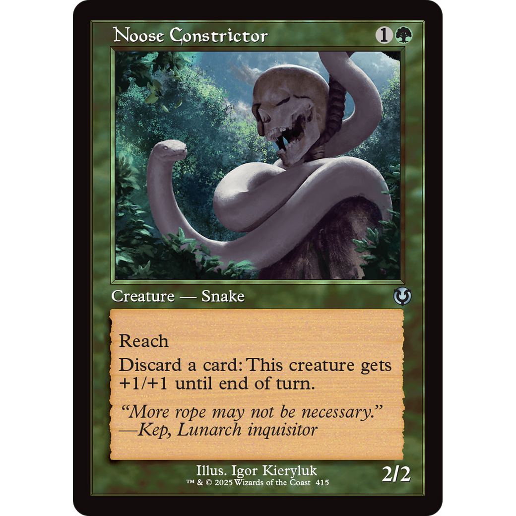 Noose Constrictor (INR-415) - Innistrad Remastered