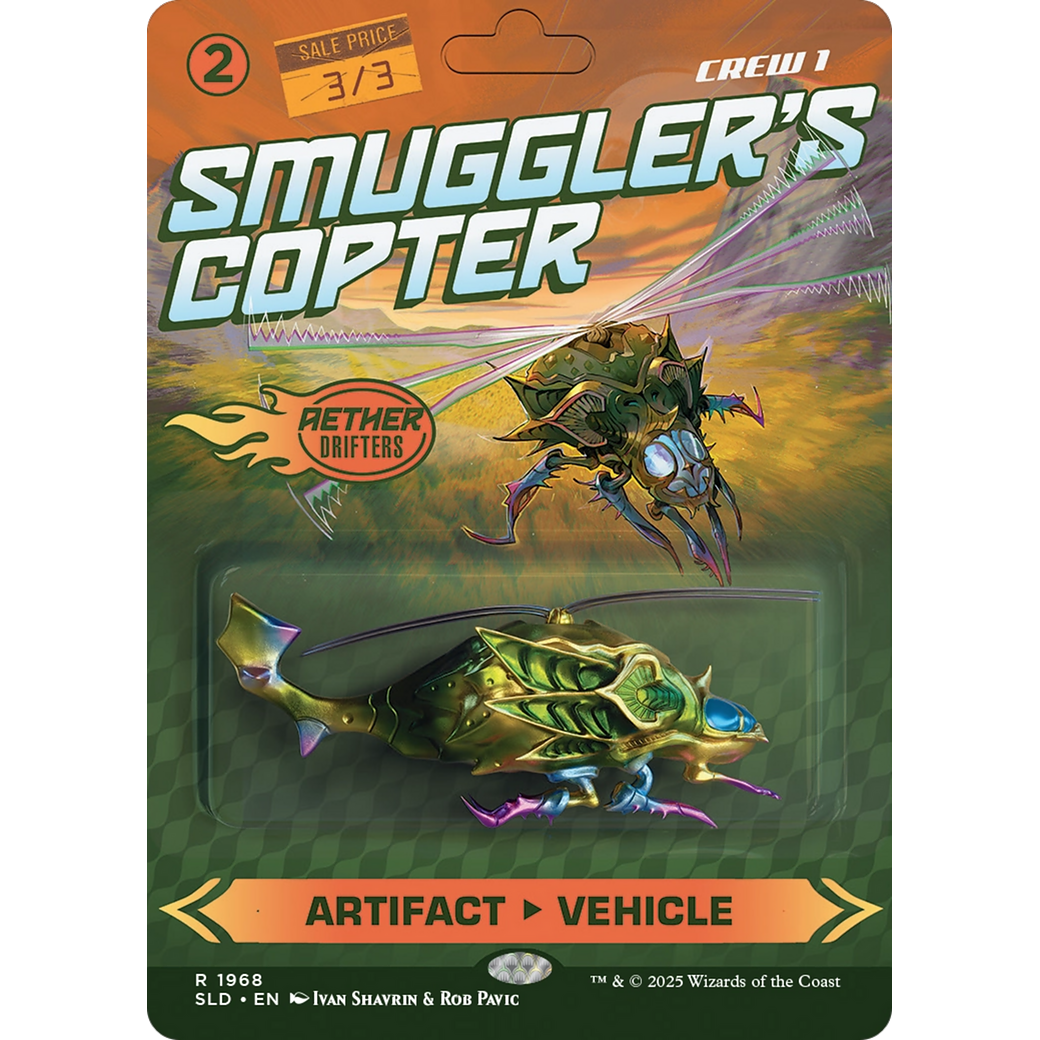 Smuggler's Copter (SLD-1968) - Secret Lair Drop (Borderless)