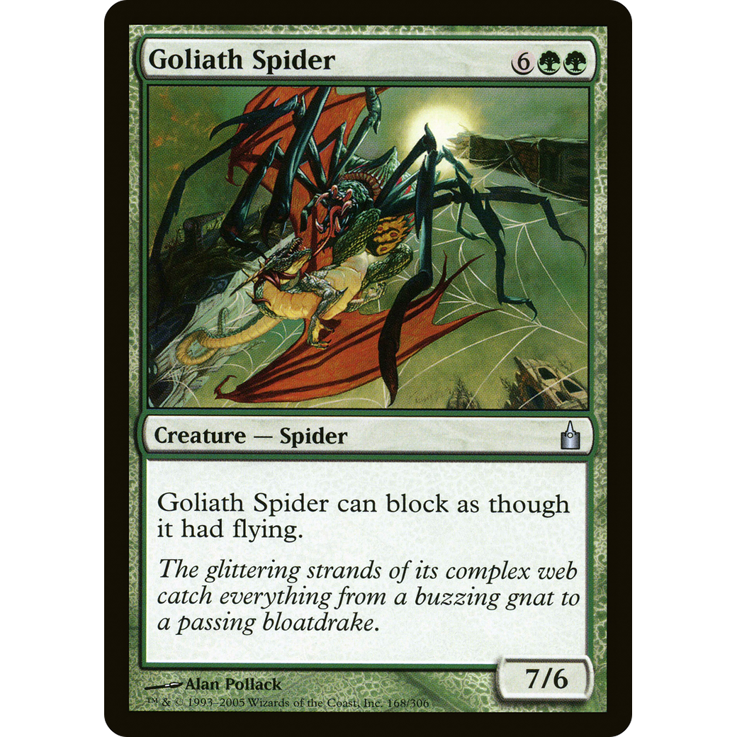 Goliath Spider (RAV-168) - Ravnica: City of Guilds