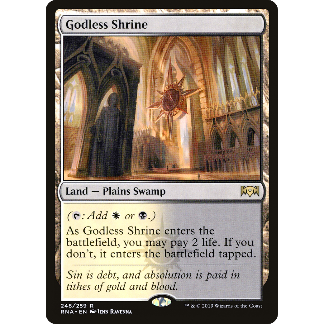 Godless Shrine (RNA-248) - Ravnica Allegiance