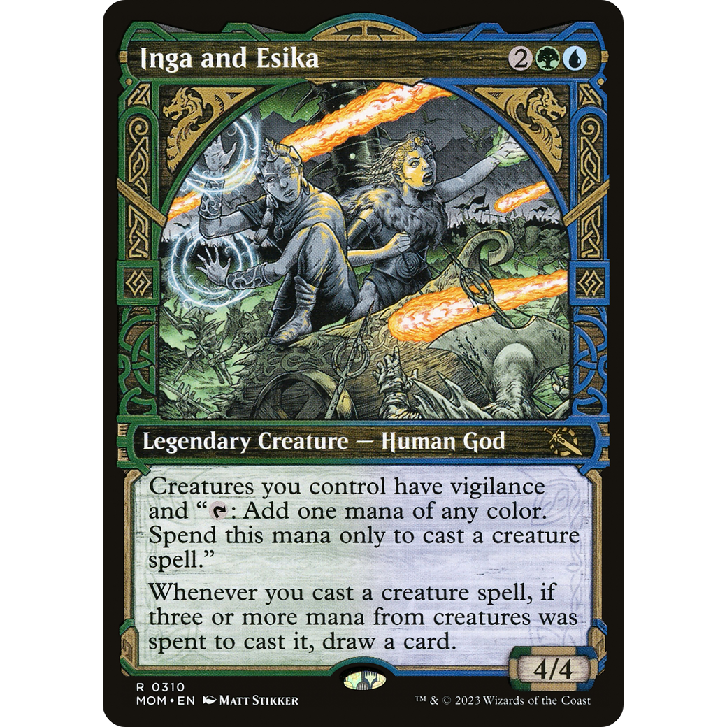 Inga and Esika (MOM-310) - March of the Machine: (Showcase)