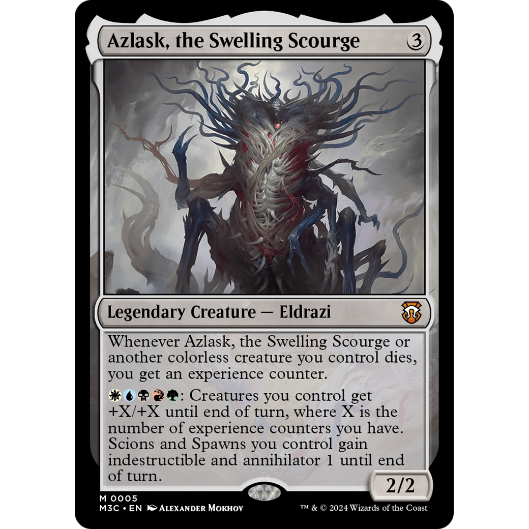 Azlask, the Swelling Scourge (M3C-005) - Modern Horizons 3 Commander
