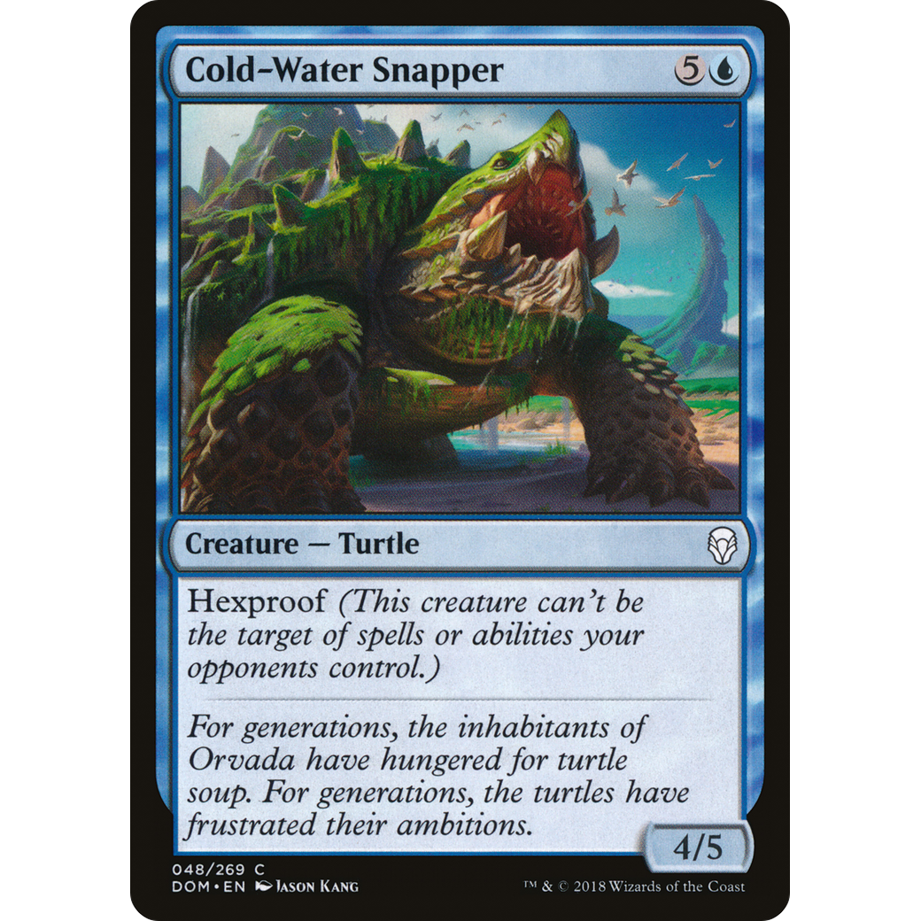 Cold-Water Snapper (DOM-048) - Dominaria Foil