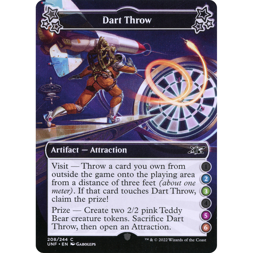 Dart Throw (2-3-5-6) (UNF-208) - Unfinity
