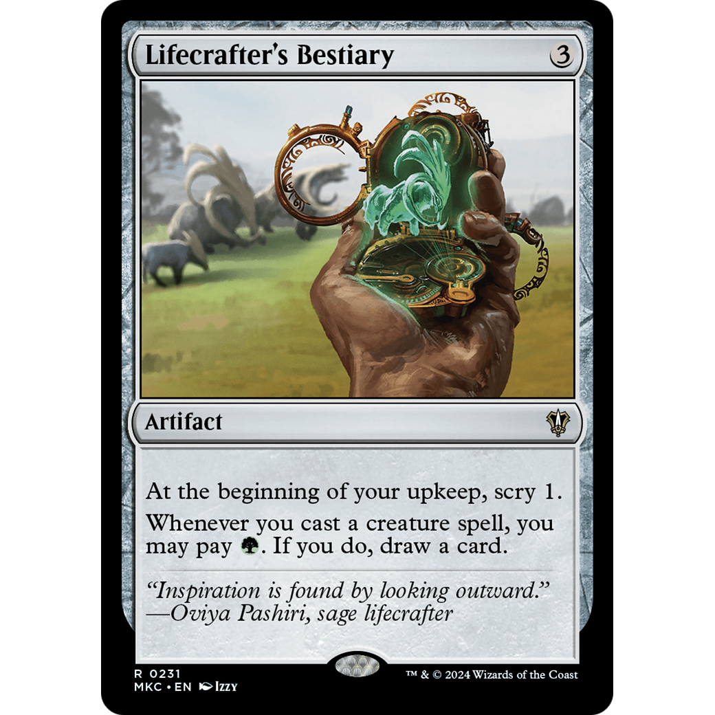 Lifecrafter's Bestiary (MKC-231) - Murders at Karlov Manor Commander