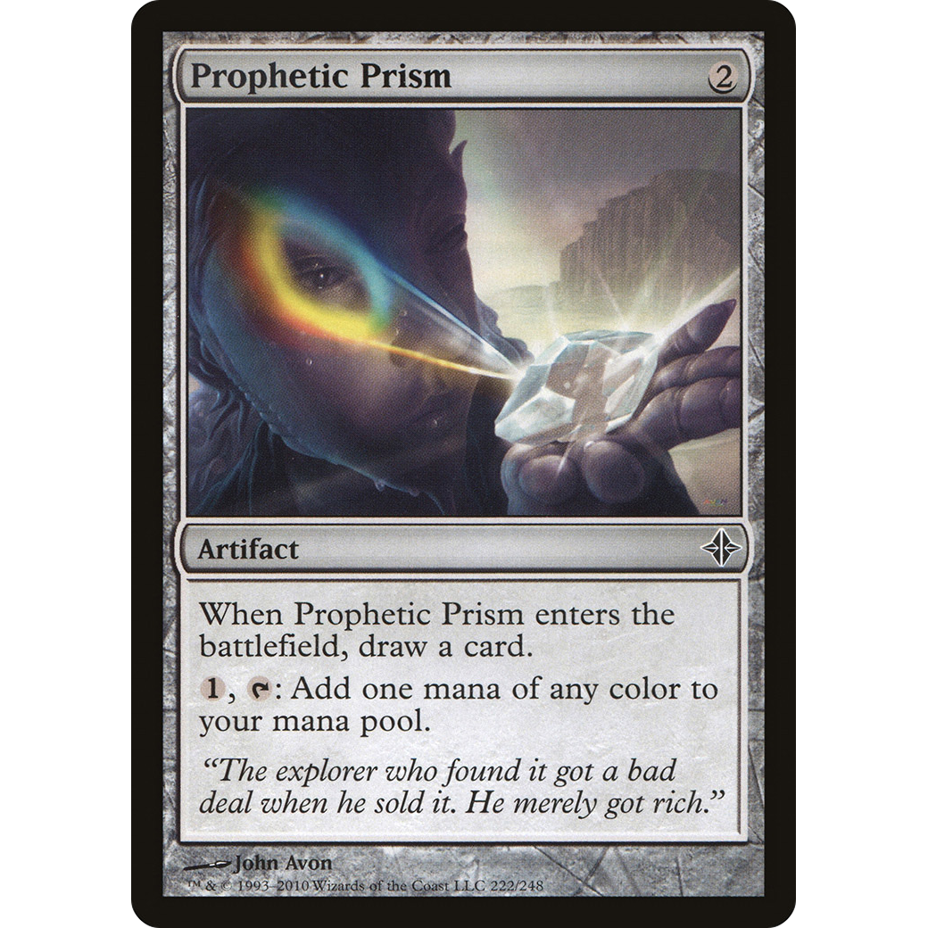 Prophetic Prism (ROE-222) - Rise of the Eldrazi Foil