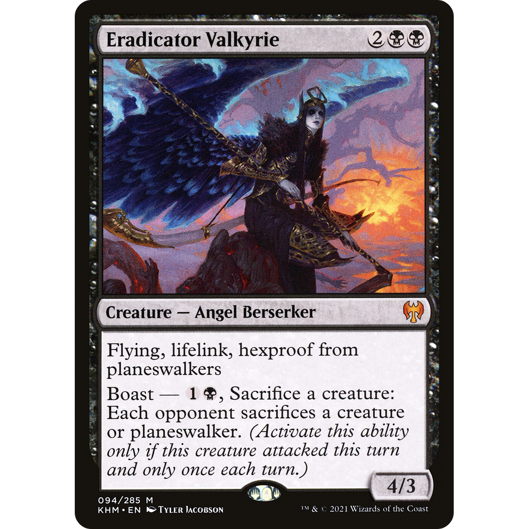 Eradicator Valkyrie (KHM-094) - Kaldheim Foil