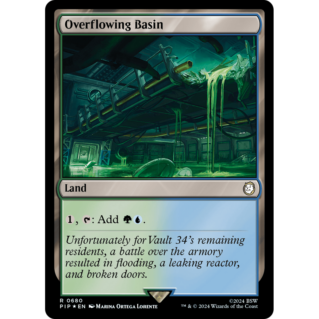 Overflowing Basin (PIP-680) - Fallout Foil
