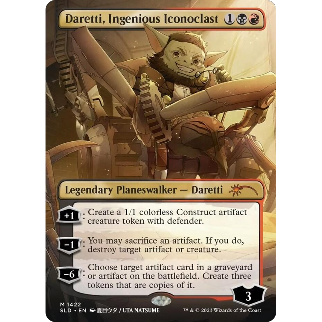 Daretti, Ingenious Iconoclast (SLD-1422) - Secret Lair Drop (Borderless)