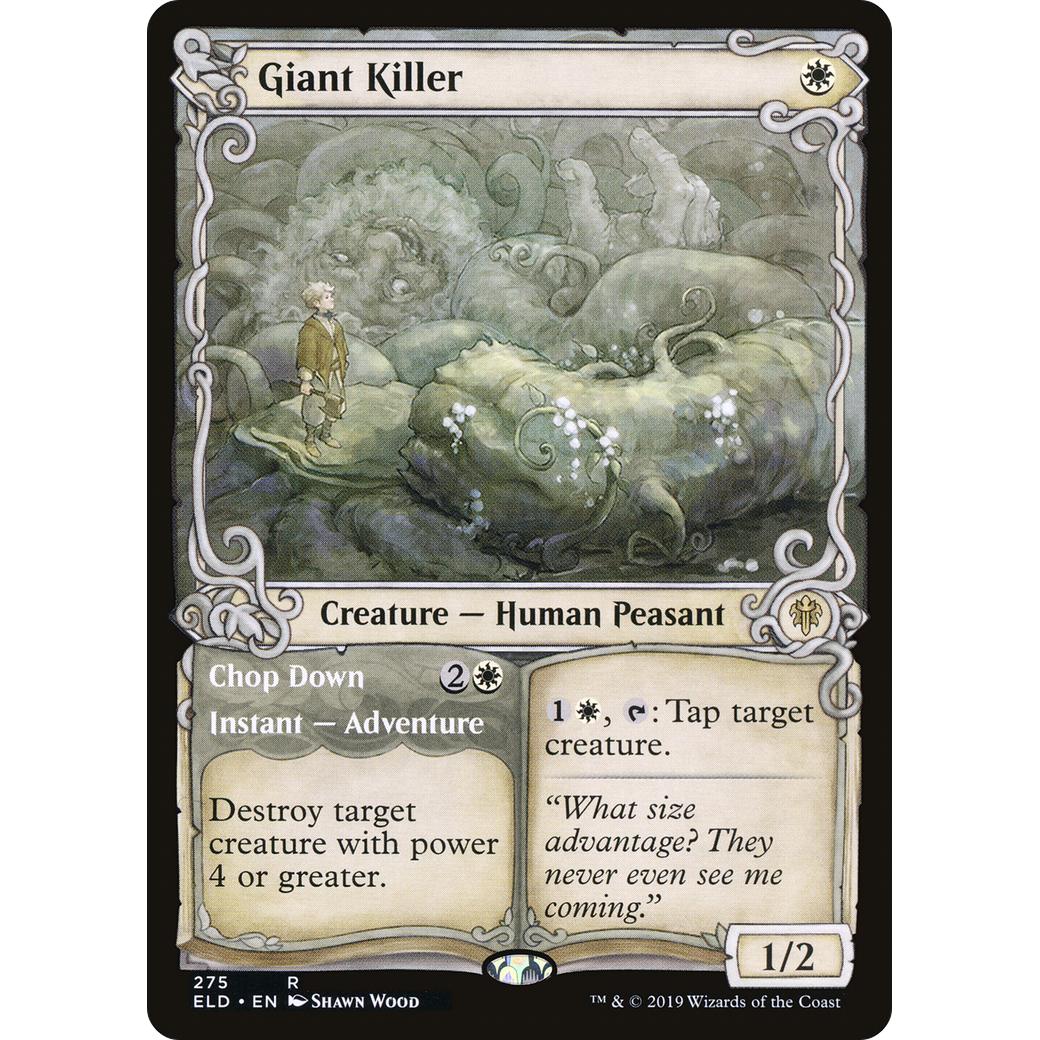 Giant Killer (Showcase) (ELD-275) - Throne of Eldraine: (Showcase) Foil