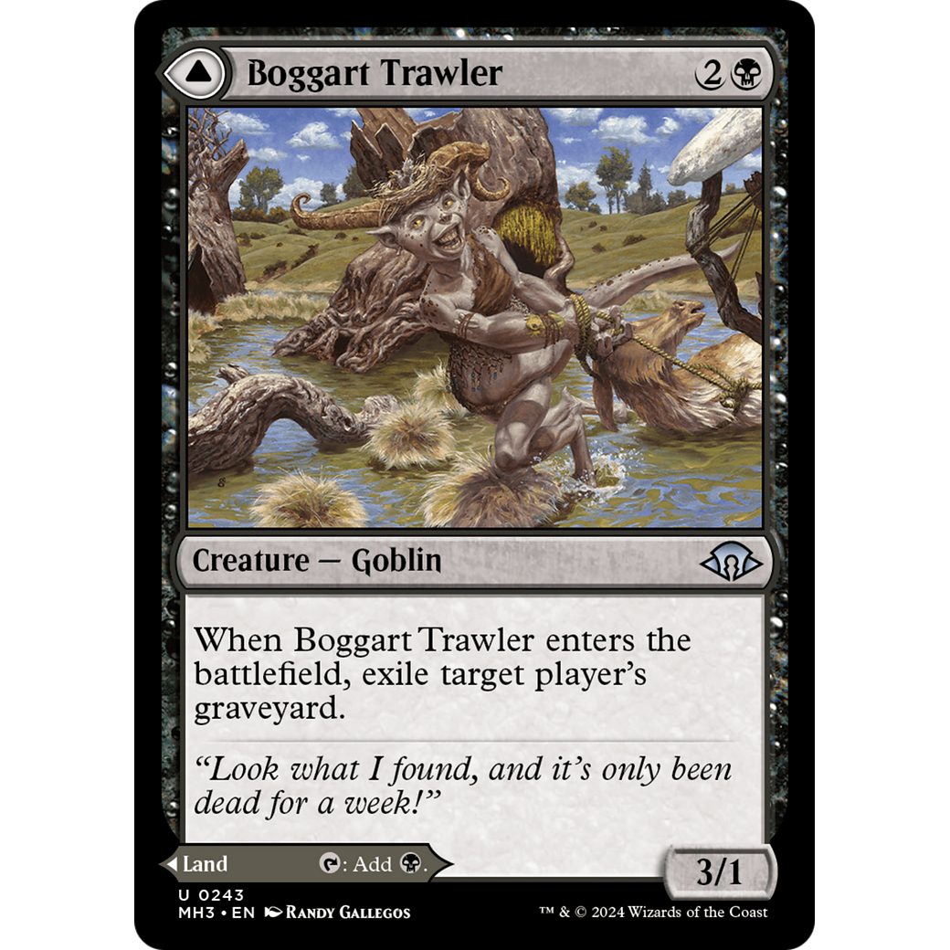 Boggart Trawler // Boggart Bog (MH3-243) - Modern Horizons 3