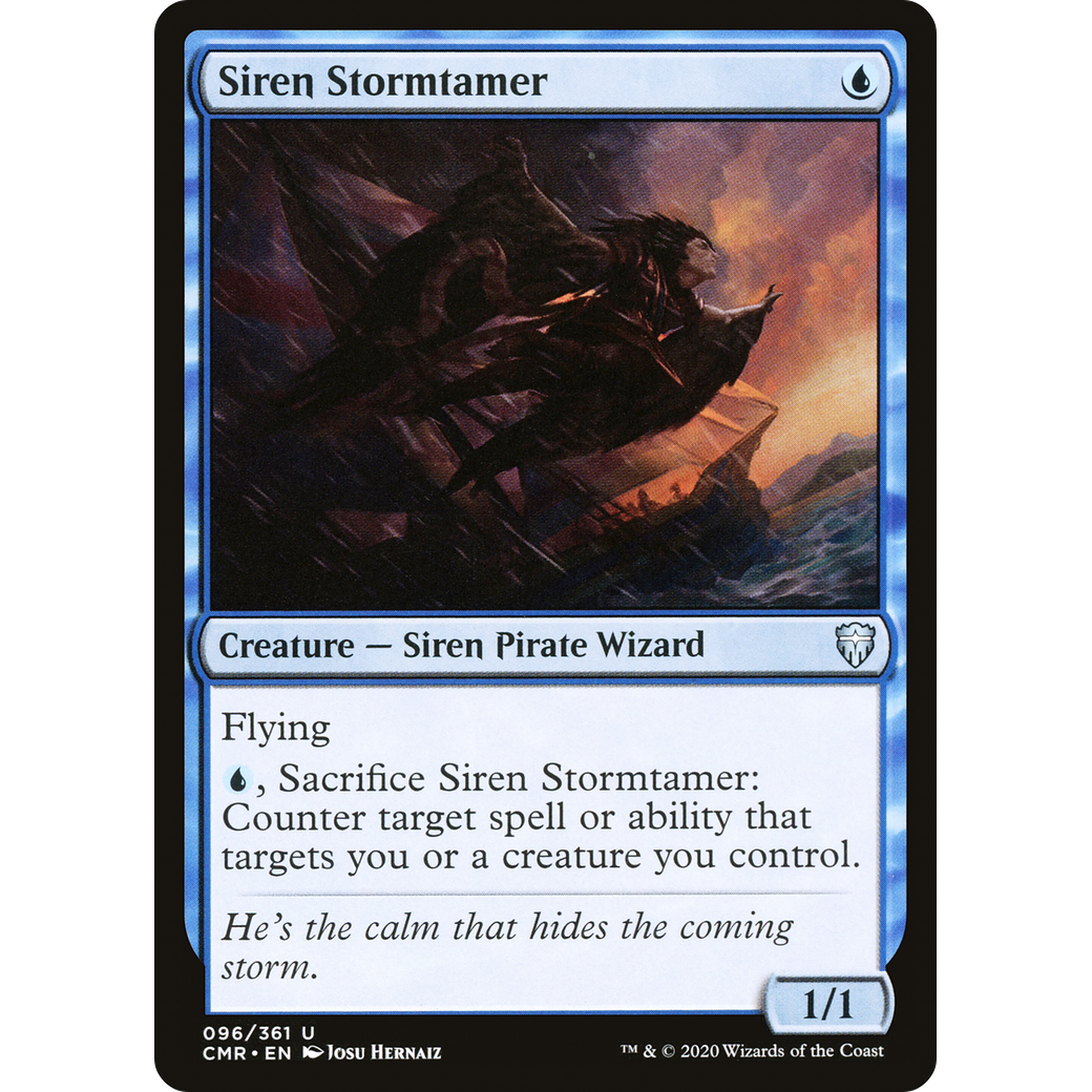 Siren Stormtamer (CMR-096) - Commander Legends Foil