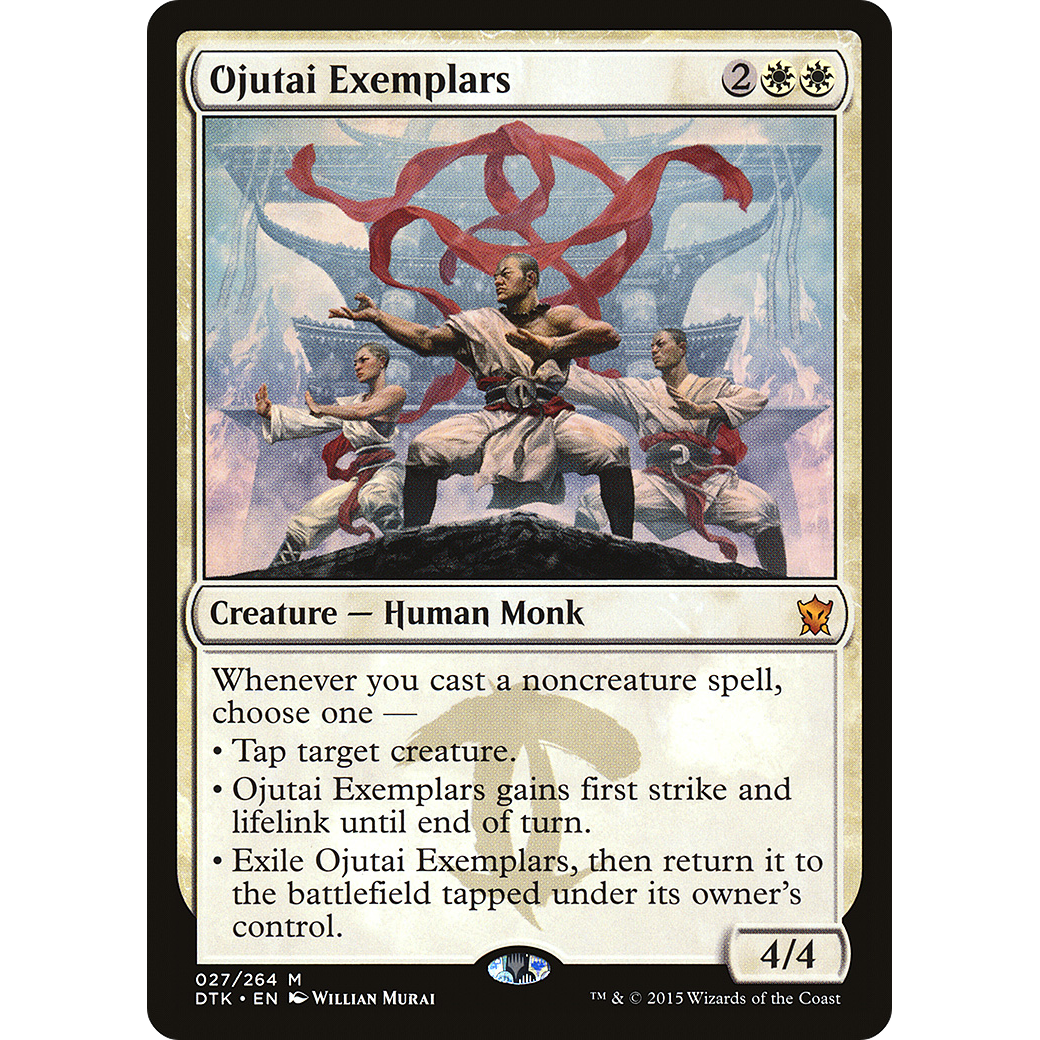 Ojutai Exemplars (DTK-027) - Dragons of Tarkir