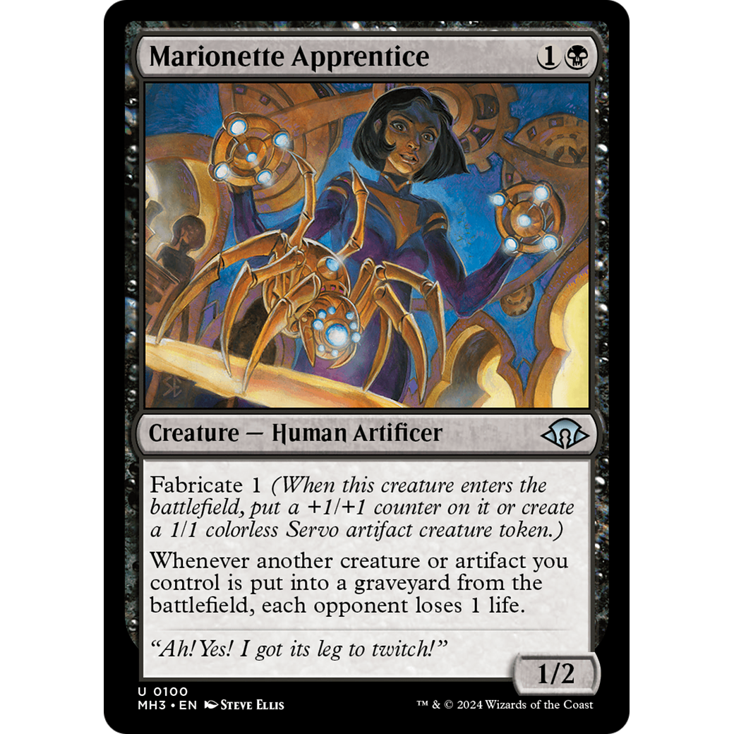 Marionette Apprentice (MH3-100) - Modern Horizons 3