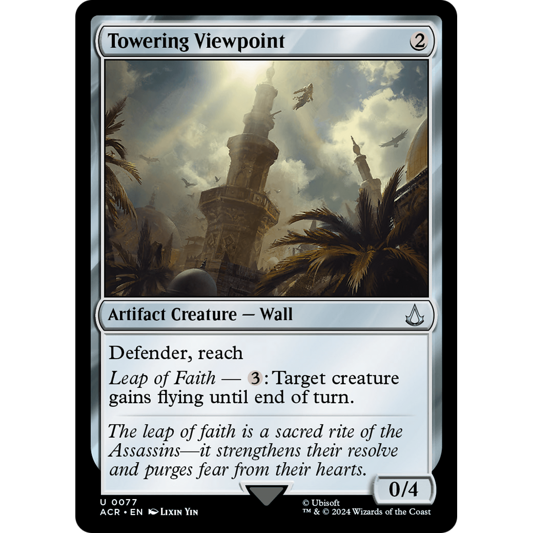 Towering Viewpoint (ACR-077) - Assassin's Creed Foil