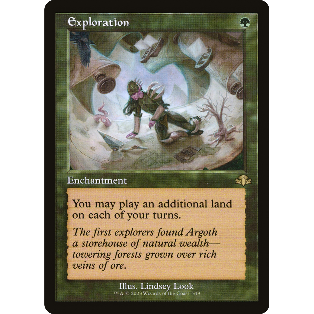 Exploration (Retro Frame) (DMR-339) - Dominaria Remastered Foil