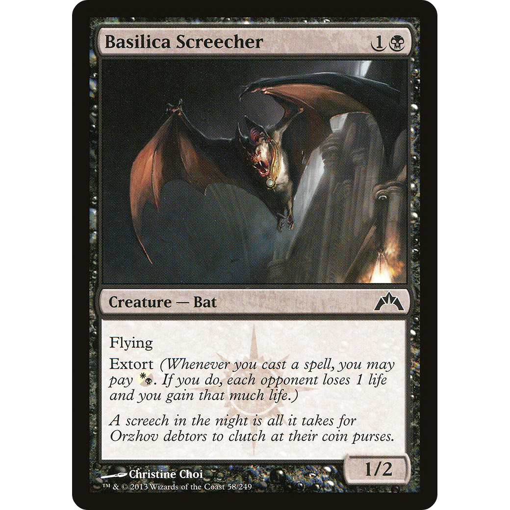 Basilica Screecher (GTC-058) - Gatecrash Foil