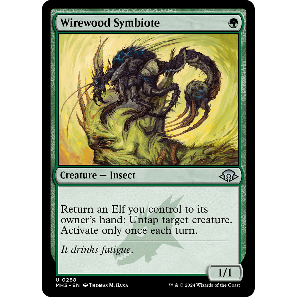 Wirewood Symbiote (MH3-288) - Modern Horizons 3 Foil
