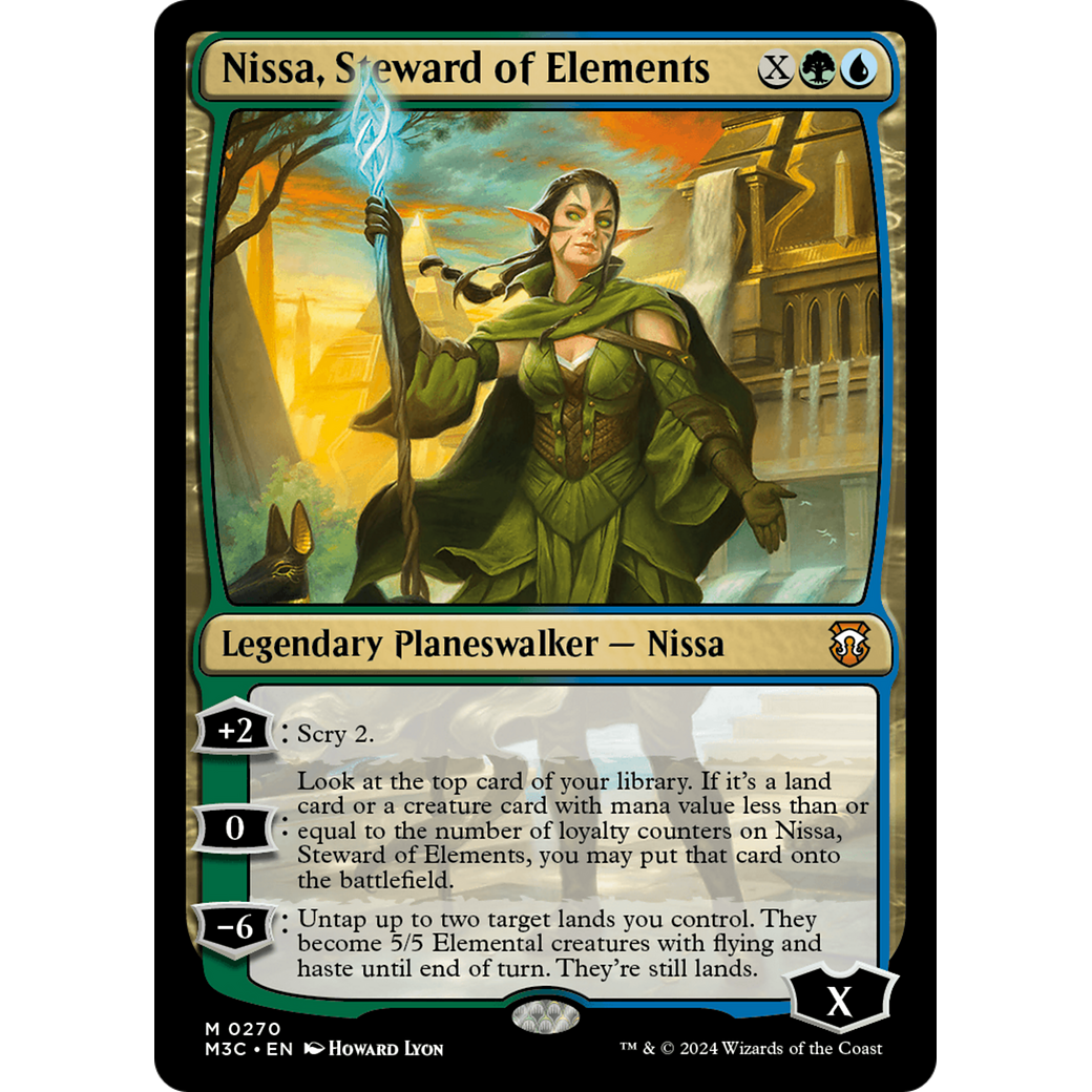 Nissa, Steward of Elements (M3C-270) - Modern Horizons 3 Commander