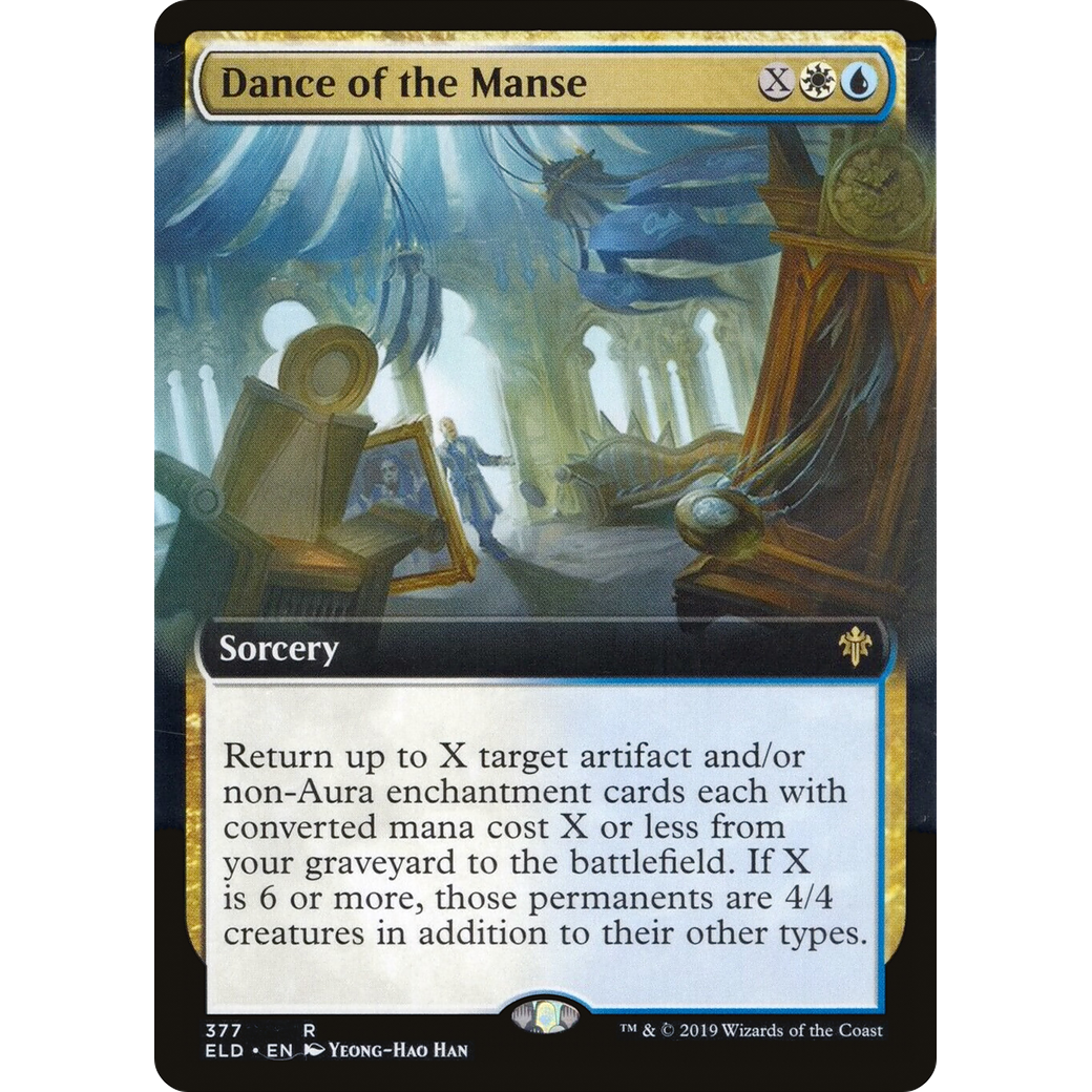 Dance of the Manse (Extended Art) (ELD-377) - Throne of Eldraine: (Extended Art) Foil