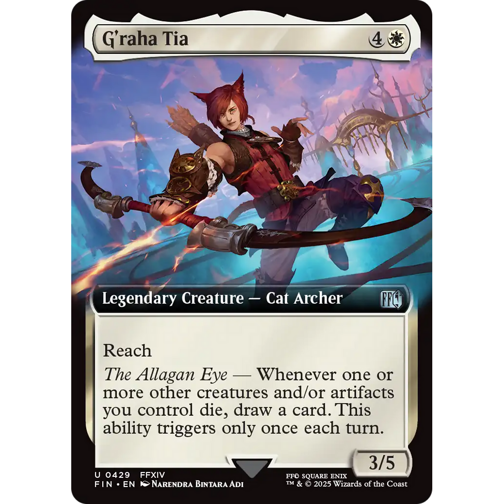 G'raha Tia (FIN-429) - FINAL FANTASY: (Extended Art)