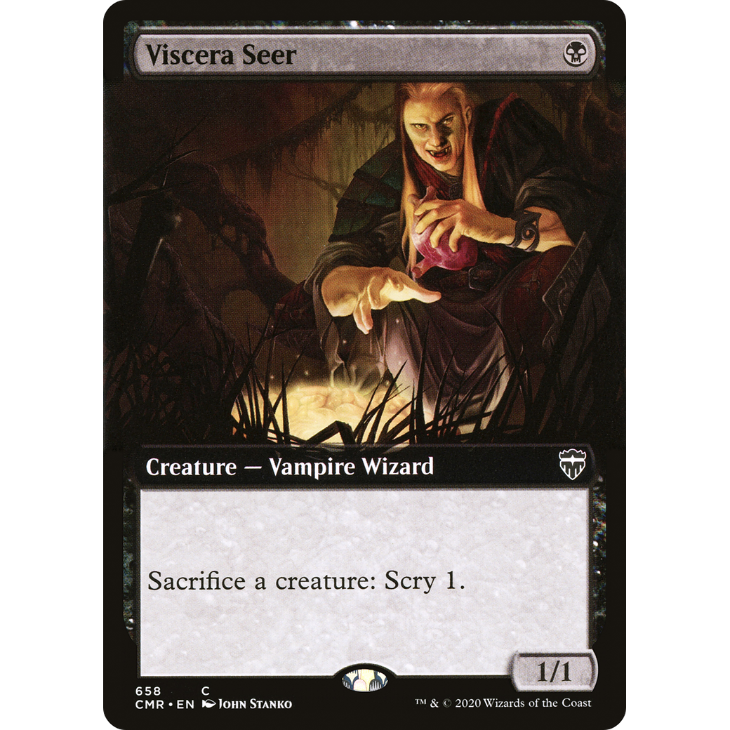 Viscera Seer (Extended Art) (CMR-658) - Commander Legends: (Extended Art)