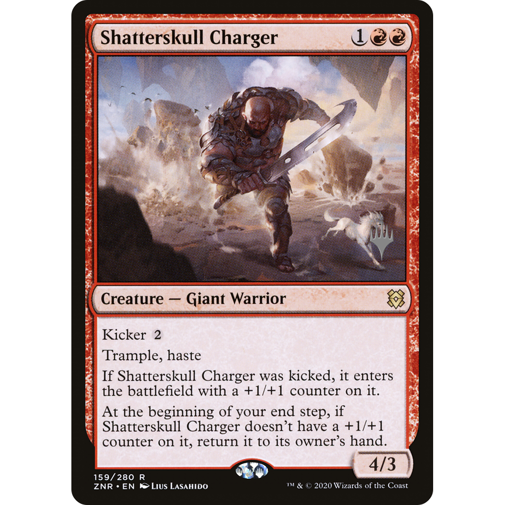 Shatterskull Charger (PPZNR-159) - Zendikar Rising Promos