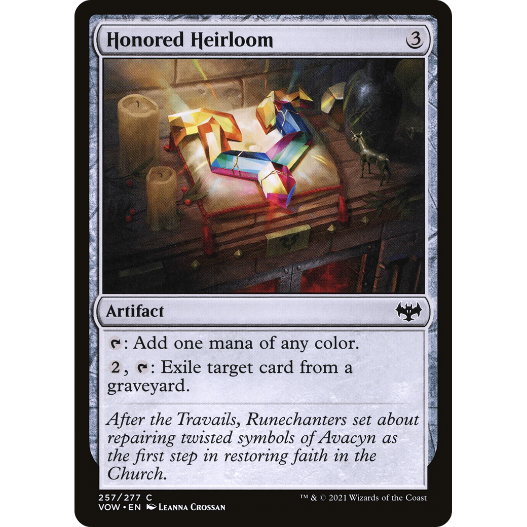 Honored Heirloom (VOW-257) - Innistrad: Crimson Vow