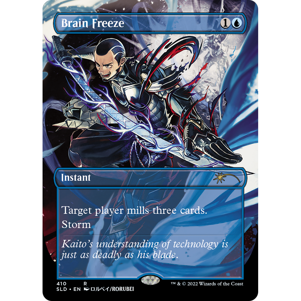 Brain Freeze (SLD-410) - Secret Lair Drop (Borderless)