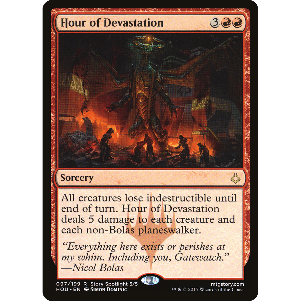 Hour of Devastation (HOU-097) - Hour of Devastation Foil